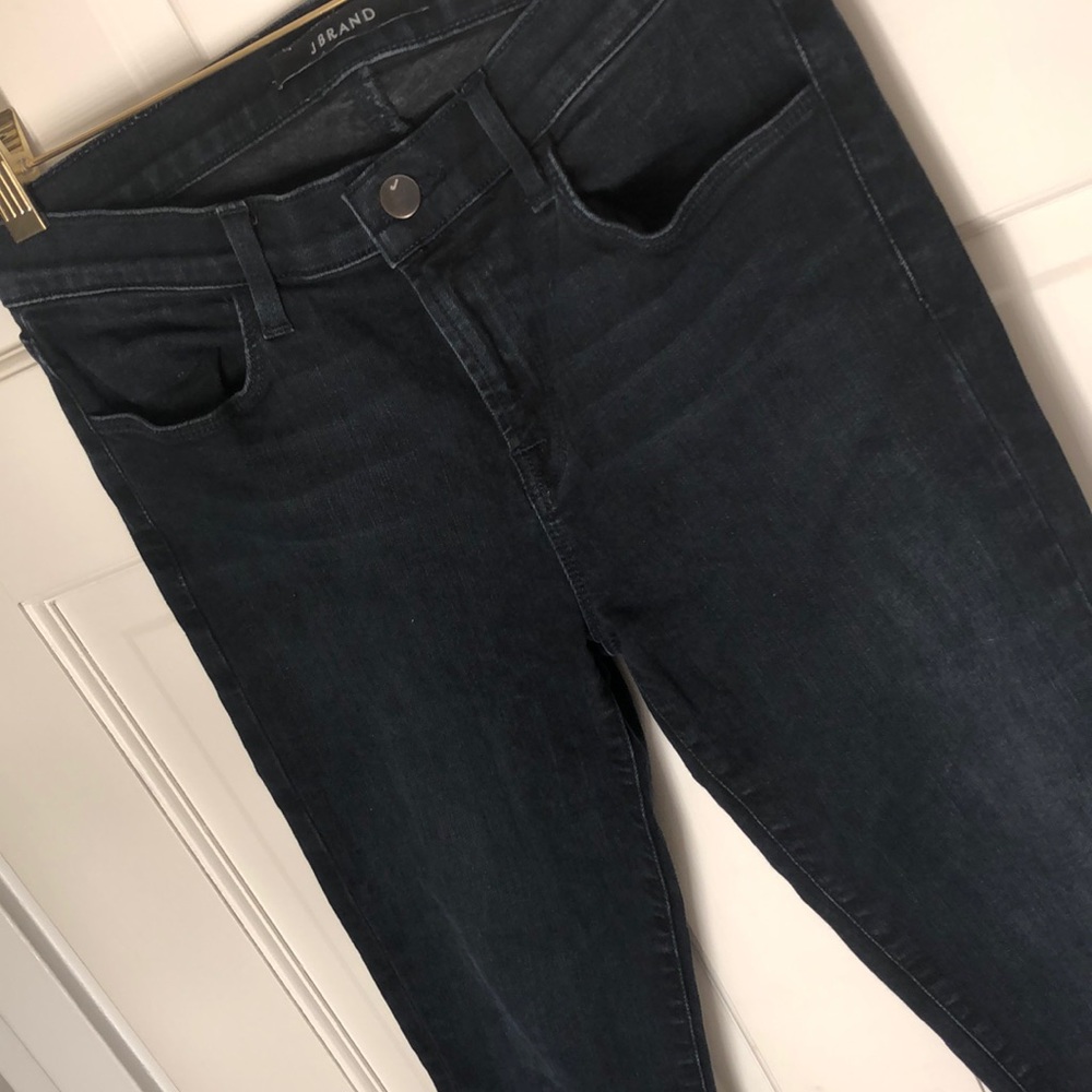 JBrand Dark Navy Denim Super Skinny Impression 28 - Picture 5 of 8